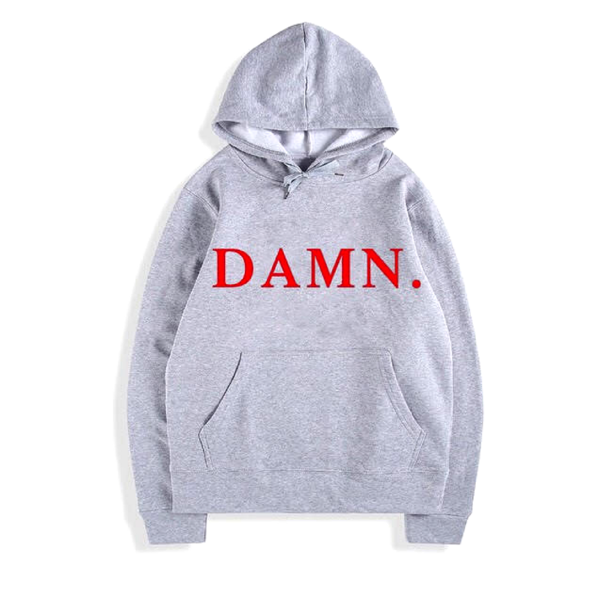 Damn Hoodie - (Grey)